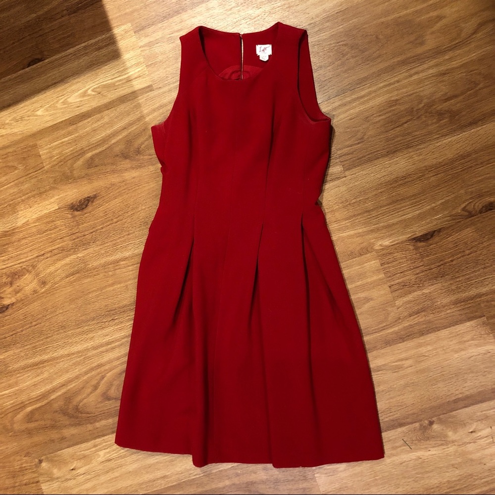 LOFT Red Dress